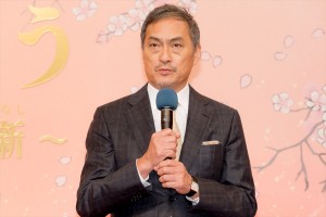 渡辺謙、大河ドラマ『べらぼう～蔦重栄華乃夢噺～』出演者発表会見に登場