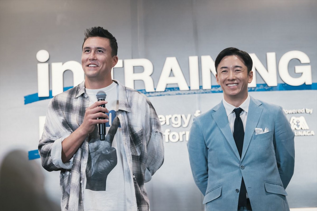 ラーズ・ヌートバー選手「今年は山あり谷あり」　斎藤佑樹さんとの再会し笑顔！