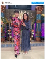 【写真】ピンク・レディー未唯mie、特撮番組で共演したベテラン声優の娘と再会