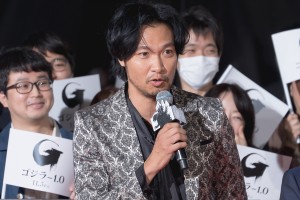青木崇高、映画『ゴジラ-1.0』ワールドプレミア レッドカーペットイベントに登場
