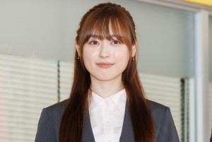 特集ドラマ『正直不動産スペシャル』・ドラマ『正直不動産2』取材会に出席した福原遥