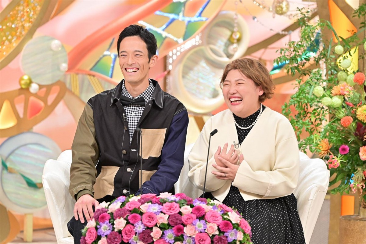 愛のスマッシュさく裂！　新時代スポーツ・クロスミントン日本代表夫婦登場　今週の『新婚さん』