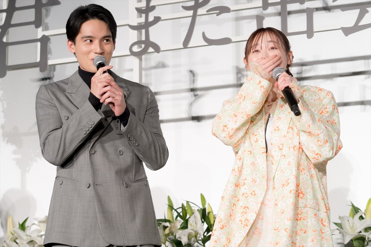 福原遥＆水上恒司、福山雅治のサプライズ登場に感動「まさか会えるなんて…幸せです」