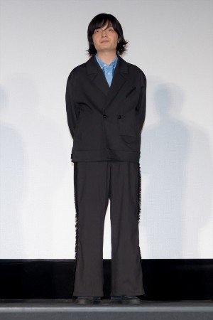 岡山天音、映画『笑いのカイブツ』舞台挨拶付き完成披露上映会に登場