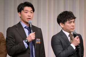 さや香、「M-1グランプリ2023」決勝進出者発表会見に登場