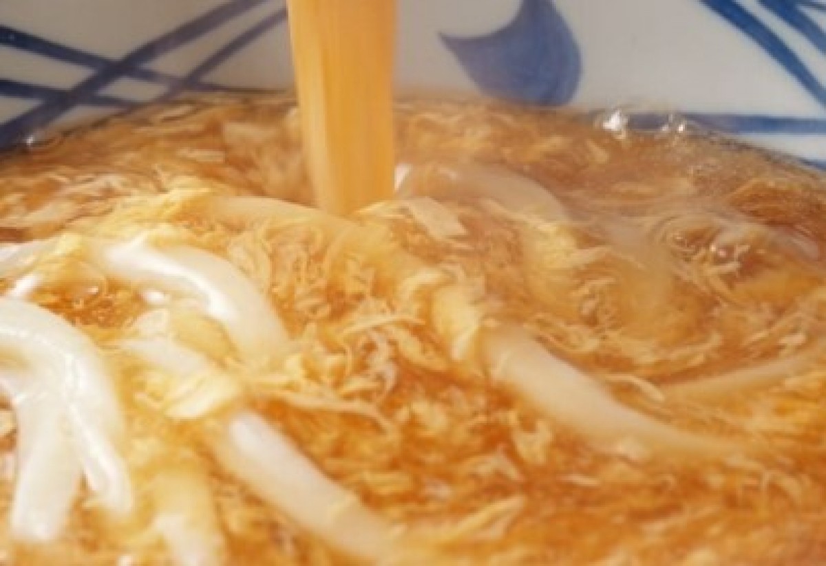 231227_かに玉あんかけうどん
