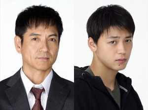 ドラマスペシャル『ペルソナの密告　3つの顔をもつ容疑者』に出演する（左から）沢村一樹、竹内涼真