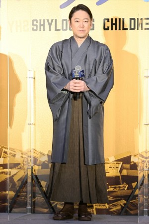 阿部サダヲ、映画『シャイロックの子供たち』公開直前イベントに登場