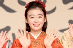 Netflixシリーズ『舞妓さんちのまかないさん』配信記念プレミアイベントに出席した森七菜