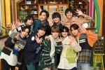 1月11日放送『よるのブランチ』より（前列左から）INI・池崎理人、尾崎匠海、木村柾哉、藤牧京介、佐野雄大、（後列左から）山下幸輝、NOA、EBiDAN・大倉空人、古川毅