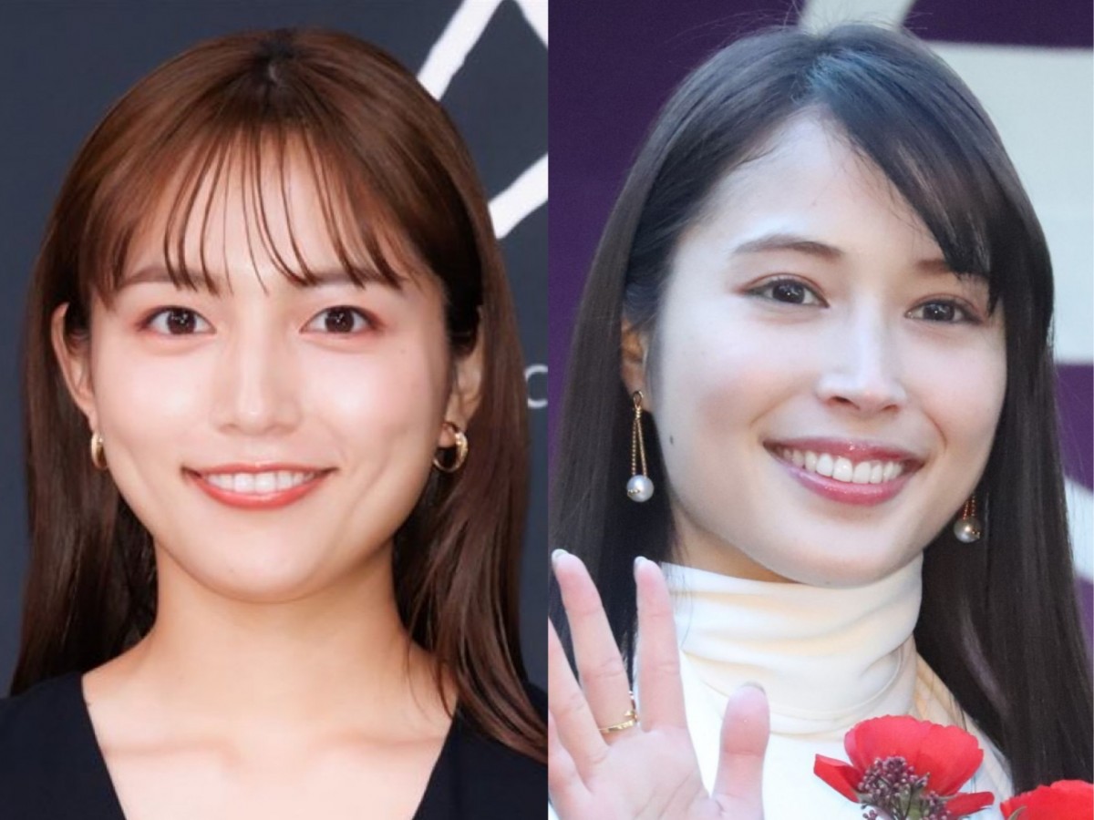 (左から)川口春奈、広瀬アリス