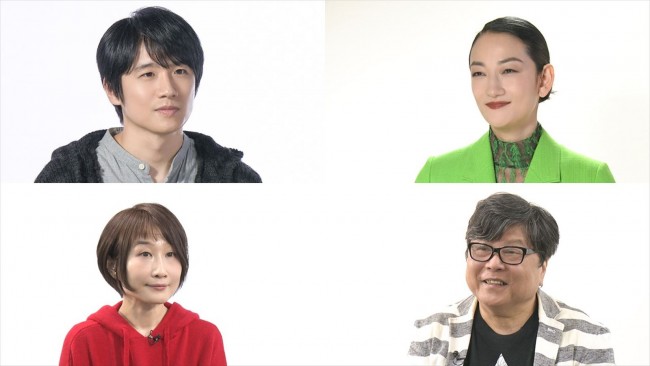 【NHK】『私の大奥語り』に出演する(上段左から)風間俊介、冨永愛、(下段左から)森下佳子、大森望