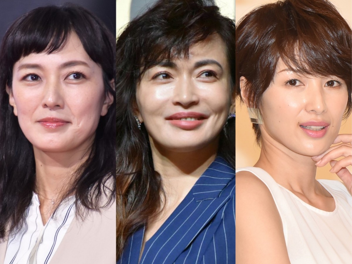 (左から)板谷由夏、長谷川京子、吉瀬美智子