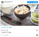 市原隼人の和朝食 ※「市原隼人」インスタグラム