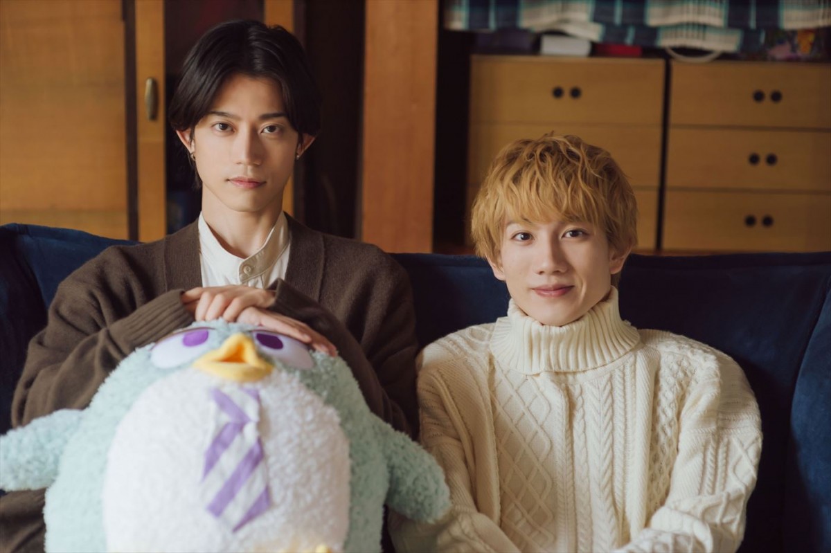 映画『アキはハルとごはんを食べたい』W主演(左から)高橋健介、赤澤遼太郎