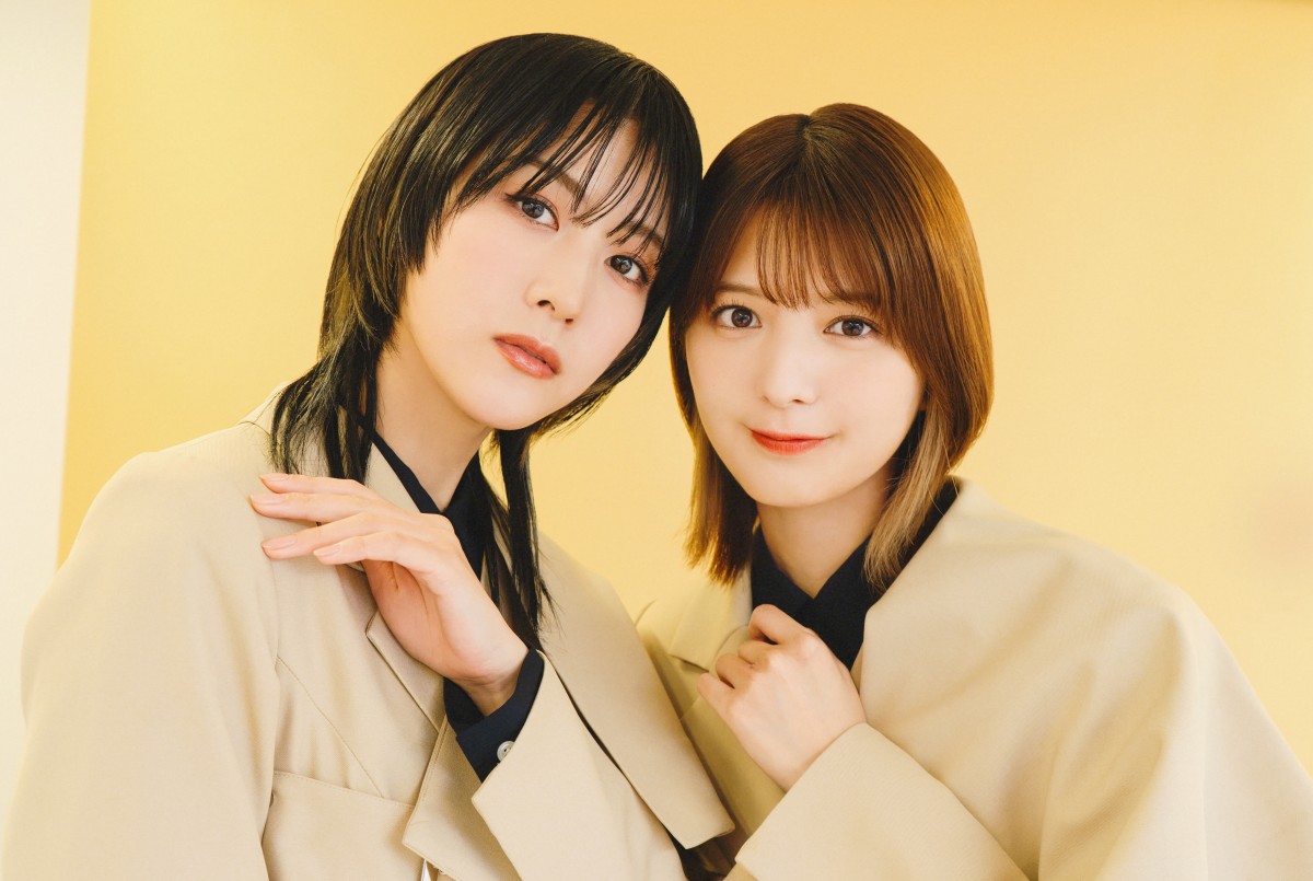 (左から)櫻坂46・土生瑞穂、関有美子