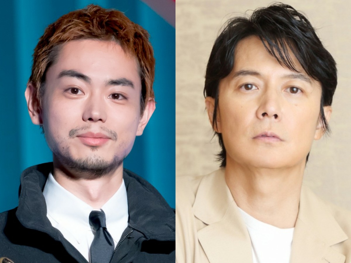 (左から)菅田将暉、福山雅治