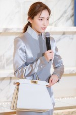 川口春奈、FENDI ジャパンブランドアンバサダー就任記者会見に登場