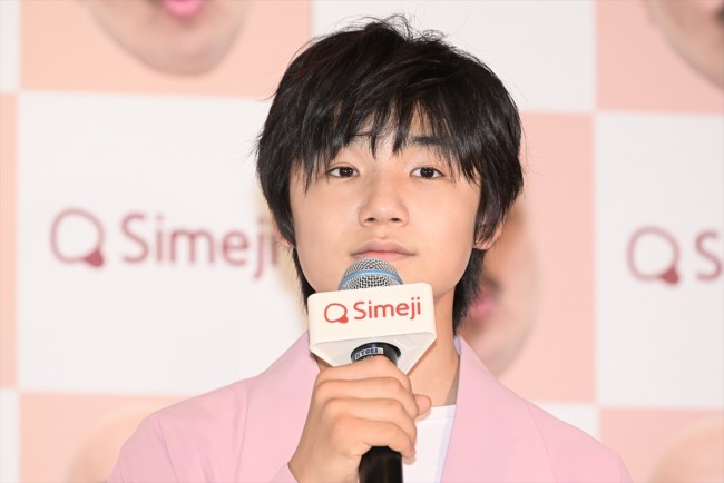 寺田心、『Simeji新機能キーボードジャック&クロちゃんコラボ発表会』に登場
