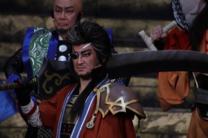 アーロン役・中村獅童、『新作歌舞伎 ファイナルファンタジーX』初日前会見に登場