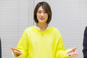 如月蓮、『山里亮太の宝塚男子になってもいいですか？』取材会に登場