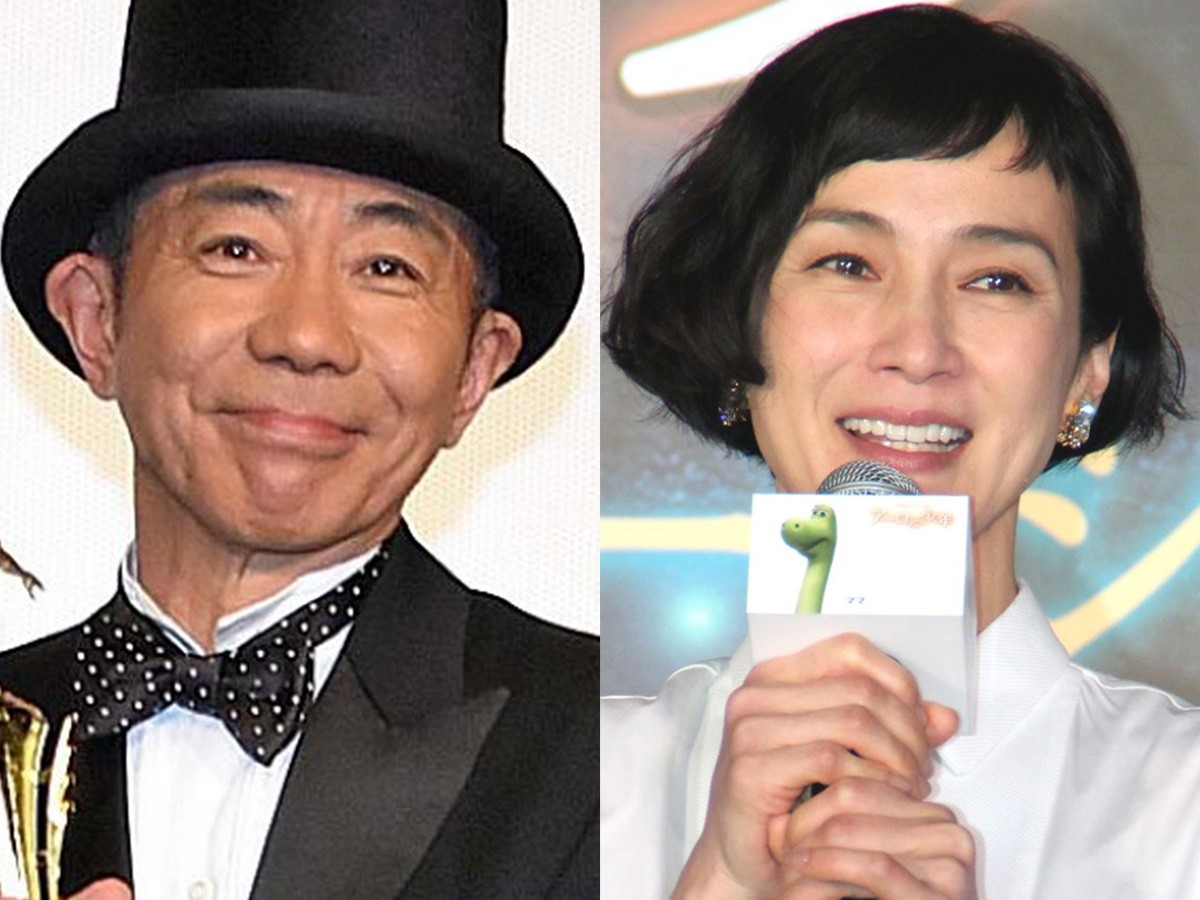 木梨憲武、妻・安田成美と「バス乗ったね！」“降車ボタン”早押し対決にファンほっこり「ドラマみたい」