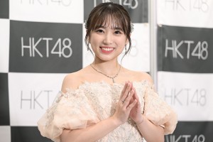 「矢吹奈子 卒業コンサート〜未来への翼〜」 公演後の囲み取材に応じた矢吹奈子
