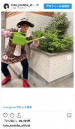 25歳の自身の活動を振り返る小芝風花　※「小芝風花」インスタグラム