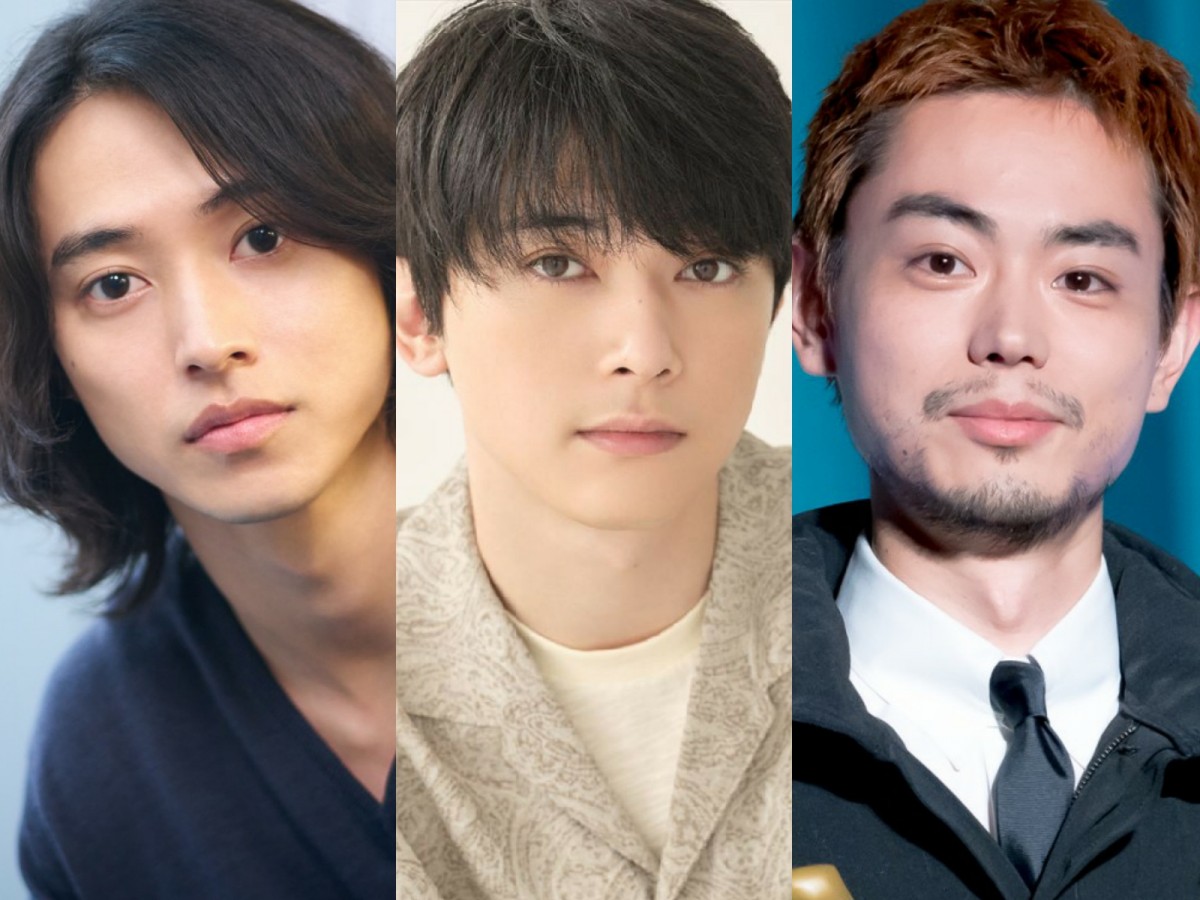(左から)山崎賢人、吉沢亮、菅田将暉