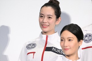 フォンチー、劇場版『TOKYO MER～走る緊急救命室～』初日舞台挨拶に登場