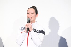 フォンチー、劇場版『TOKYO MER～走る緊急救命室～』初日舞台挨拶に登場