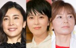 （左から）竹内結子、松たか子、山口智子