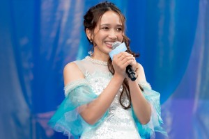豊原江理佳、『リトル・マーメイド』プレミアム吹替版声優お披露目イベントに登場