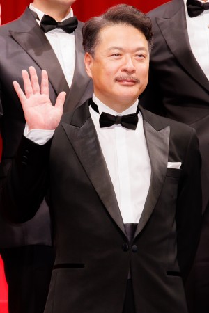 田中哲司、劇場版『緊急取調室 THE FINAL』緊急取調べ会見＆完成披露試写会舞台挨拶に登場