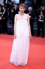 ＜カンヌ国際映画祭＞映画『怪物』レッドカーペットセレモニーに登場した安藤サクラ