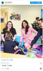 キャサリン妃、若者を支援するファウンドリング博物館を訪問　※「The Royal Foundation Centre for Early Childhood」インスタグラム