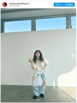 本田翼、“ダメージジーンズ”のラフなスタイルに絶賛の声