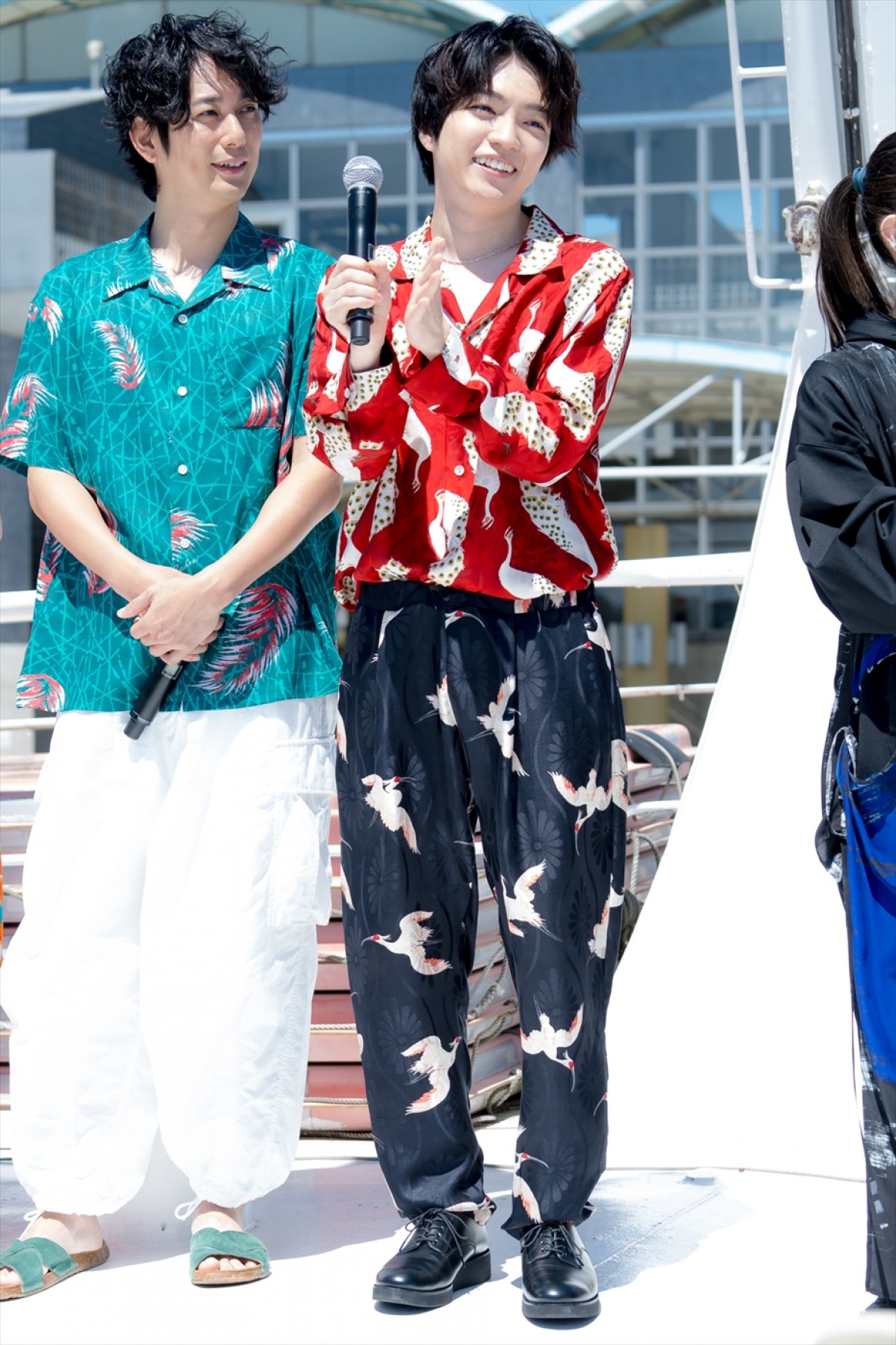 なにわ男子・西畑大吾、船上で初主演ホラー映画をアピール　監督からの絶賛に「うれしい～！」