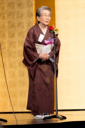 いまむらいづみ、第31回橋田賞授賞式に登場