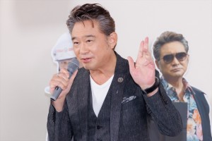船越英一郎、土ドラ『テイオーの長い休日』制作発表に登場