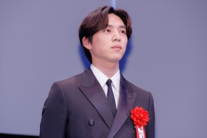 坂東龍汰、第32回日本映画批評家大賞 授賞式に登場