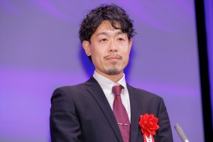 田口智久監督、第32回日本映画批評家大賞 授賞式に登場