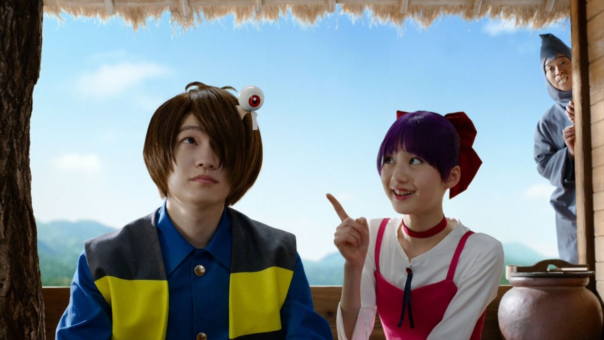 なにわ男子・西畑大吾が鬼太郎、千鳥・大悟がねずみ男に！　『ゲゲゲの鬼太郎』第6期を実写化した「レノア」新商品CMで初共演