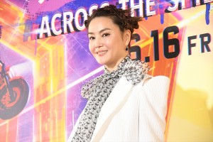 観月ありさ、『スパイダーマン：アクロス・ザ・スパイダーバース』日本最速試写会レッドカーペット・イベントに登場