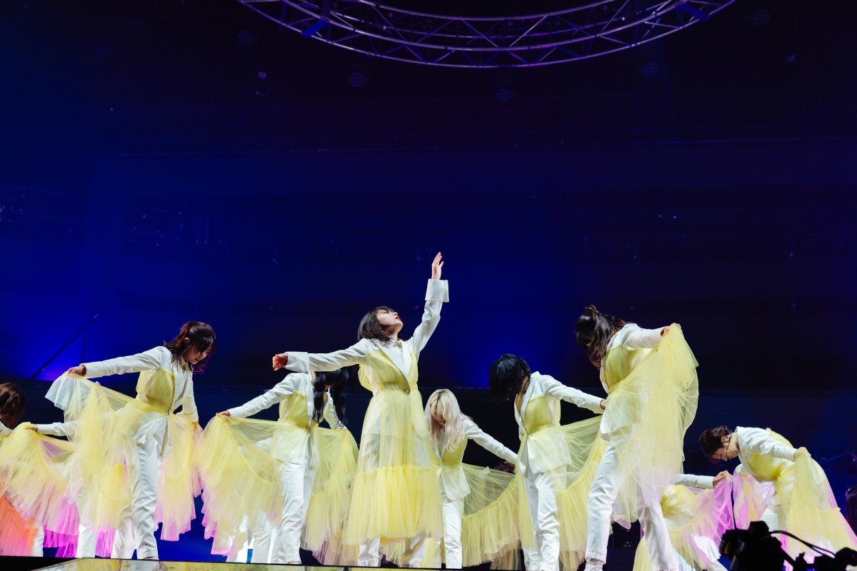 櫻坂46、ツアーファイナルで新曲「Start over!」初披露　センター藤吉夏鈴が涙