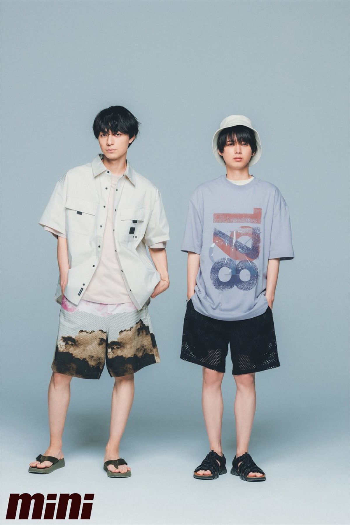 HiHi Jets・井上瑞稀＆作間龍斗、「mini」に登場　仲良しだからこそ！お互いに辛口採点