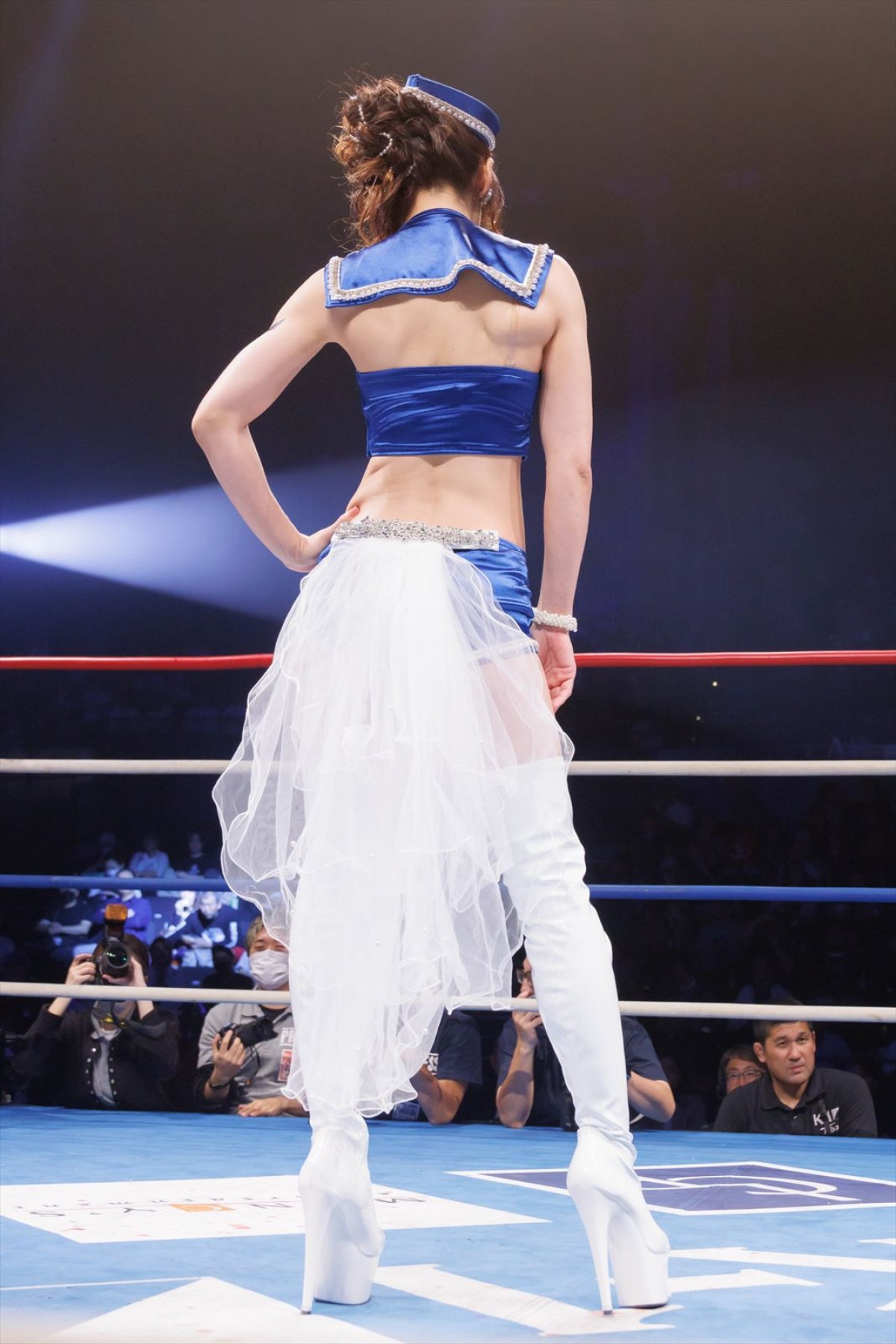 熊田曜子、2年ぶり2度目の『K-1』SPラウンドガール「よりK-1愛が深くなった」