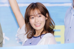 森七菜、月9ドラマ『真夏のシンデレラ』制作発表会見に登場