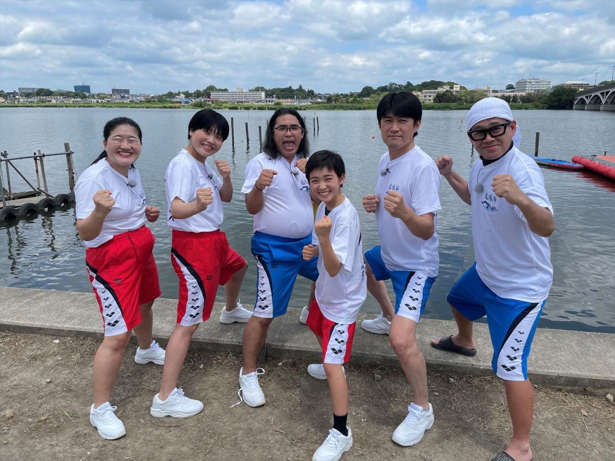 「イッテQ！遠泳部」に村山輝星・藤井貴彦・高橋恭平（なにわ男子）が特別入部！　『24時間テレビ』で琵琶湖横断6時間遠泳に挑戦