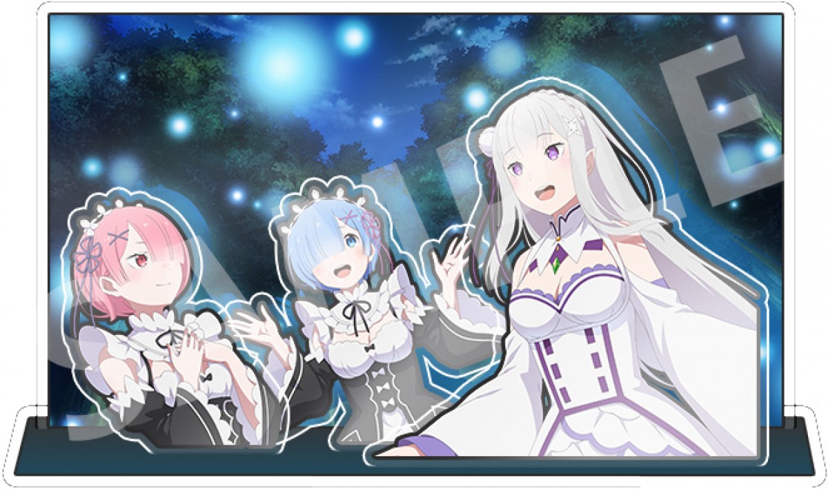 『Re：ゼロから始める異世界生活』新ビジュアル公開　エミリアら王選候補者が勢ぞろい